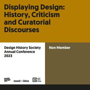Design History Society Annual Conference — DHS Non-member